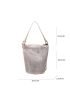 Mini Studded Decor Chain Strap Top Handle Punk Style