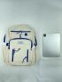 Medium Functional Backpack Letter Patch Decor For School