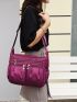 Fashion Women Shoulder Messenger Bag Waterproof Nylon Oxford Lightweight Package Large Capacity Casual Style