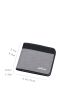 Colorblock Small Wallet Letter Pattern