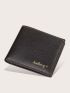 Litchi Embossed Small Wallet Bifold