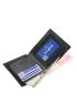 Litchi Embossed Small Wallet Bifold