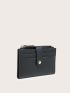 Litchi Embossed Small Wallet PU