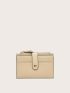 Litchi Embossed Small Wallet PU