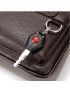 New Luxury Pu Men Bag Black Messenger Bag Briefcase Designer Male Fashion Crossbody Bag Shoulder Bag For Business Work Vintage Messenger Bag Briefcase Men Women For Business Work Satchel Shoulder Crossbody Bag