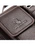 New Luxury Pu Men Bag Black Messenger Bag Briefcase Designer Male Fashion Crossbody Bag Shoulder Bag For Business Work Vintage Messenger Bag Briefcase Men Women For Business Work Satchel Shoulder Crossbody Bag