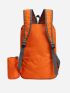 Small Casual Daypack Two Tone Foldable Waterproof For Outdoor