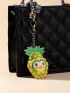 Pineapple Design Bag Charm Cute Style