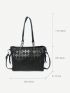 Twilly Scarf Decor Shoulder Bag