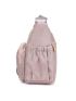 Multi Zip Square Bag Patch Detail Polyester