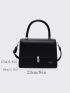Simple And Versatile Solid Color Handbag