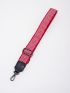 Buckle Decor Bag Strap Fashion Chevron Graphic