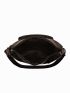 Medium Hobo Bag Metal & Studded Decor Pu