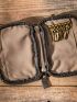 Handmade Genuine Leather Key Bag Large Capacity Men's Zipper Retro First Layer Pickup Bag Women's Simple