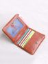 Wallet Men's Short Genuine Leather Zipper Ultra-Thin Handmade Wallet Money Clip Mini Small Purse