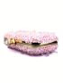 Mini Box Bag Sequin Decor Glamorous