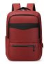 Two Tone Laptop Backpack With USB Charging Port