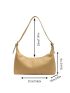 Minimalist Baguette Bag Zipper Medium