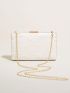 Women's Elegant Flower Lace Dinner Clutch Bag Ball Handbag Wedding Wallet