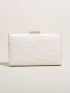 Women's Elegant Flower Lace Dinner Clutch Bag Ball Handbag Wedding Wallet