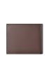 Letter Graphic Small Wallet Brown Colorblock