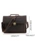 Joyir Men's Briefcase Genuine Leather Men's Business Bag Vintage Office Messenger Shoulder Bag