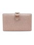 Mini Box Bag Glitter & Rhinestone Design Chain Strap