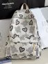 Schoolbag Girl Cute Bear Love College Style Primary And Secondary School Students Backpack