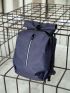 Bison Denim Unisex Shoulder Backpack Casual Solid Hiking Backpack Outdoor Sport School