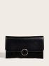 Medium Envelope Bag Crocodile Embossed
