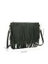 Fringe Decor Crossbody Bag, Mothers Day Gift For Mom