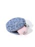 Medium Ruched Bag Leopard Print Top Handle With Coin Purse For Daily