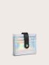 Funky Small Wallet Holographic Pattern