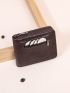 Minimalist Small Wallet Zipper Brown For Business