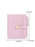 Quilted Small Wallet PU Pink