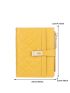 Quilted Small Wallet PU Yellow