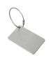 Airplane Pattern Luggage Tag With Lanyard Gray Portable For Outdoor Travel