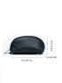 Litchi Embossed Key Case Black Fashionable Genuine Leather Car Key Wallet Small Lipstick Bag
