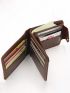Crocodile Embossed Small Wallet PU