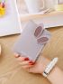 Letter Graphic Small Wallet Cartoon Ear Decor