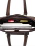 Large Classic Briefcase PU Vintage