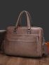 Large Classic Briefcase PU Vintage