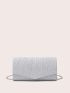 Glitter Envelope Bag Small Flap Glamorous For Party