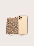 Mini Box Bag Rhinestone Decor Glamorous