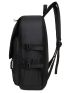 Minimalist Casual Daypack Black Medium For School