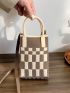 Mini Crochet Bag Geometric Pattern