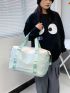 Two Tone Travel Bag Waterproof For Sports & Traveling