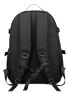 Letter Graphic Laptop Backpack Medium Black Waterproof