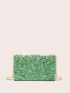 Rhinestone Decor Box Bag Mini For Party