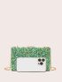 Rhinestone Decor Box Bag Mini For Party
